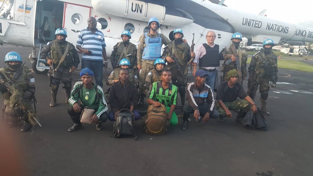 Mass - A l’aéroport de Goma de retour de Bambo pour extraire 05 combattants FDLRFOCA